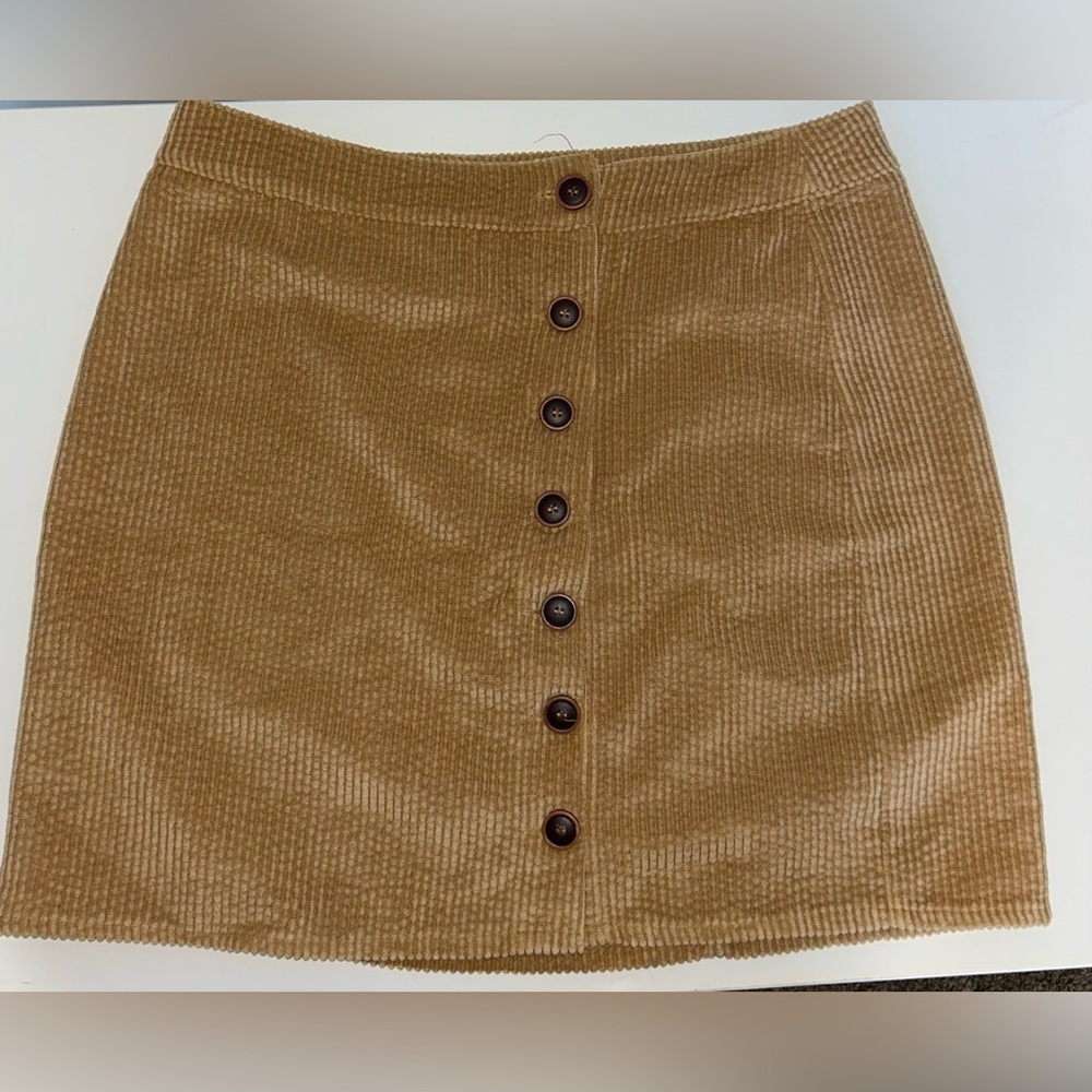 Corduroy Skirt